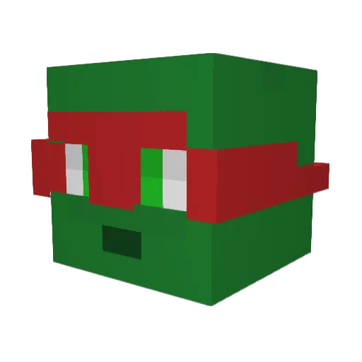 zLoveBayern Minecraft avatar head, 3D render