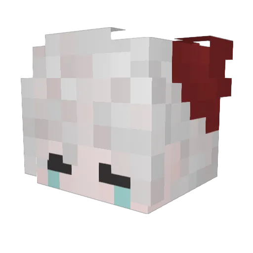 zLoyal07 Minecraft avatar head, 3D render
