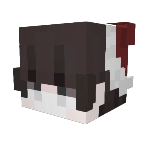 zLqnar Minecraft avatar head, 3D render