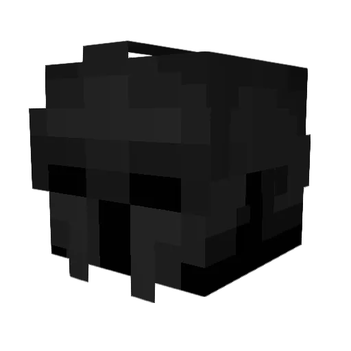 zLucaa Minecraft avatar head, 3D render
