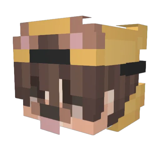 zLucifer_ Minecraft avatar head, 3D render