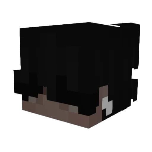 zMaikelxd Minecraft avatar head, 3D render