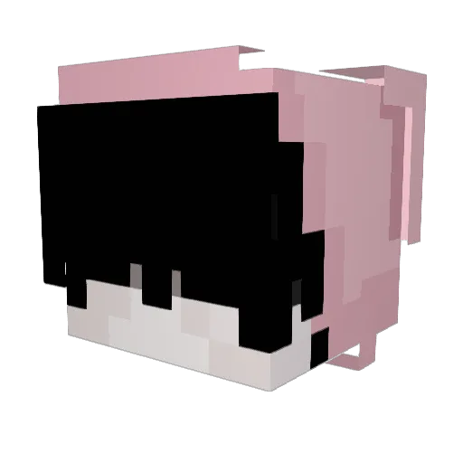 zMaivy Minecraft avatar head, 3D render