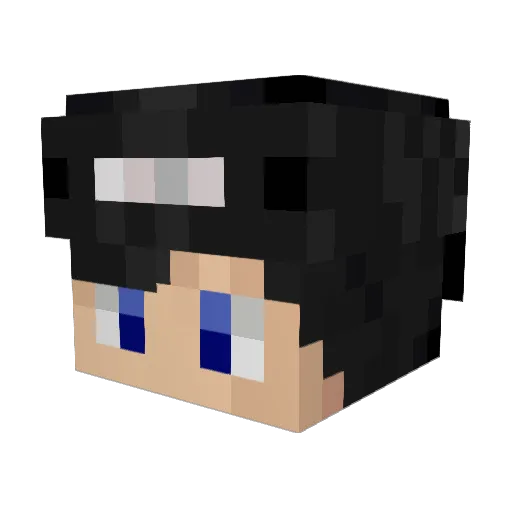 zMarkxsss Minecraft avatar head, 3D render