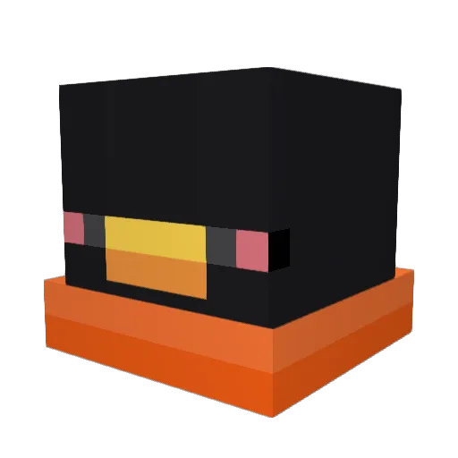 zMarsONEMO Minecraft avatar head, 3D render