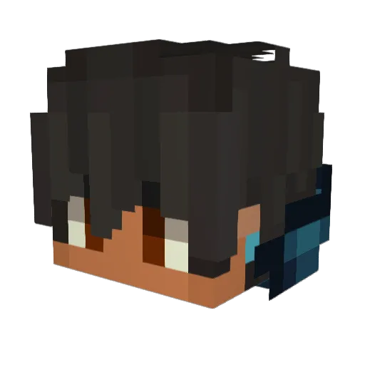 zMartins_ Minecraft avatar head, 3D render