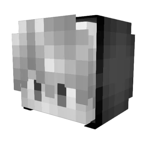 zMatheusSMK Minecraft avatar head, 3D render
