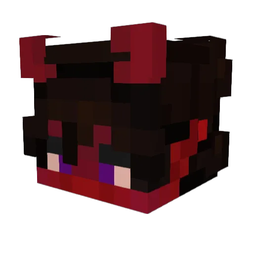 Minecraft-Avatar von zMatz: Kopf als 3D-Render