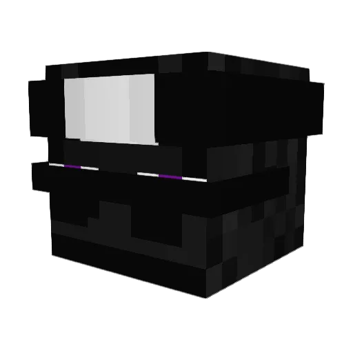 zMaxi12e Minecraft avatar head, 3D render