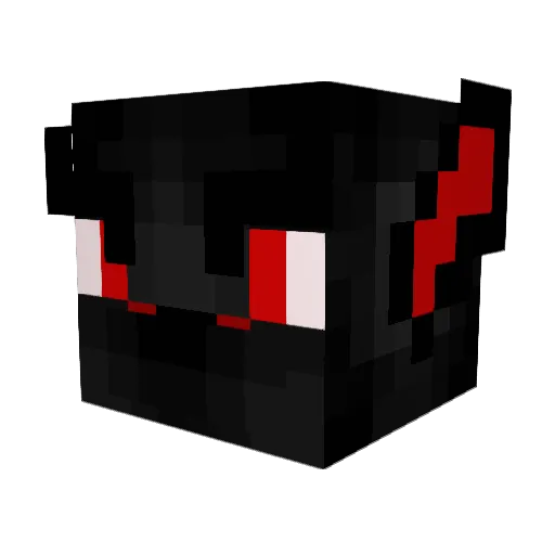 zMiicKey Minecraft avatar head, 3D render