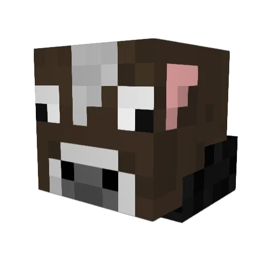 zMiiikey Minecraft avatar head, 3D render