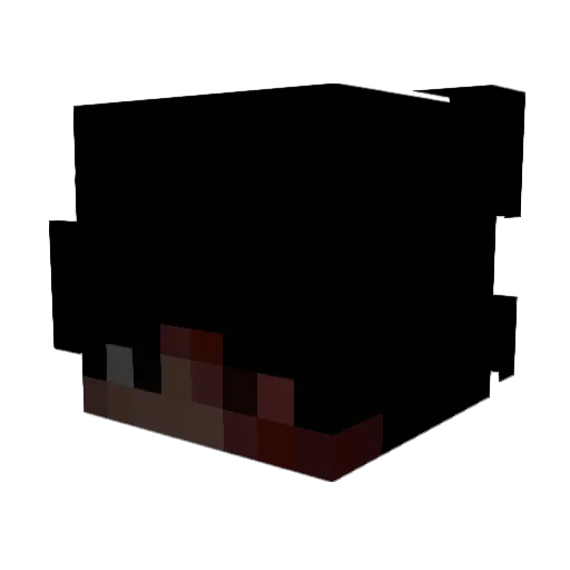 zMqnd0x Minecraft avatar head, 3D render