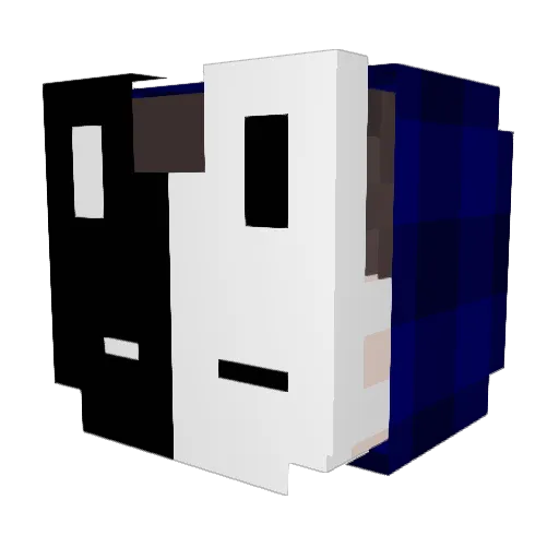zNeuGieriges Minecraft avatar head, 3D render