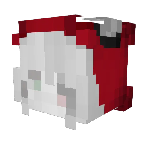 zNeyo_ Minecraft avatar head, 3D render