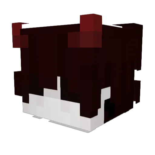 zNickzin Minecraft avatar head, 3D render