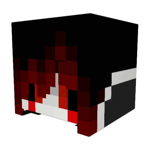 zNikatoz Minecraft avatar head, 3D render