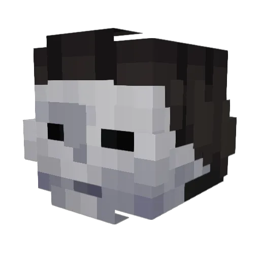 zNilson Minecraft avatar head, 3D render