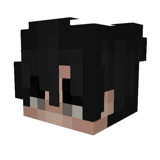 zNxvitzz Minecraft avatar head, 3D render