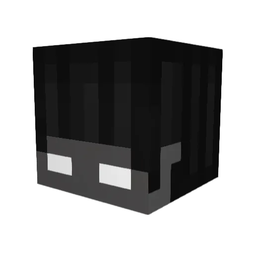 zOrucso Minecraft avatar head, 3D render