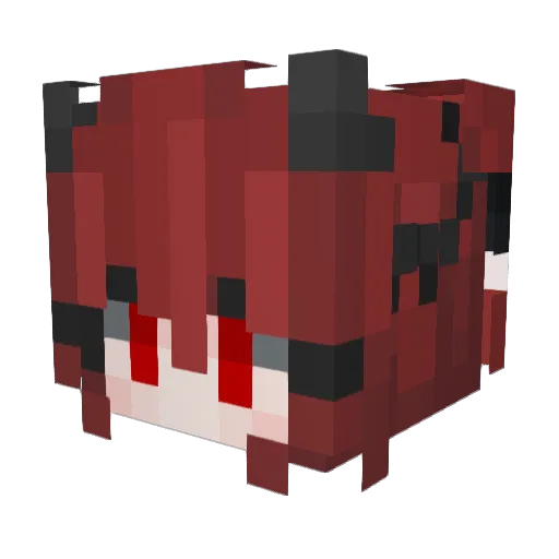zPenguinzBomba Minecraft avatar head, 3D render
