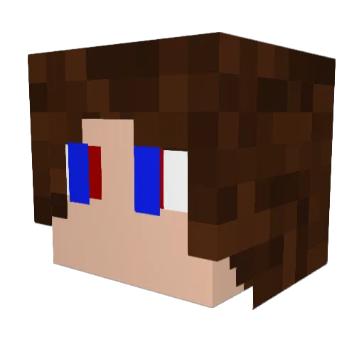 zPotetOG_ Minecraft avatar head, 3D render
