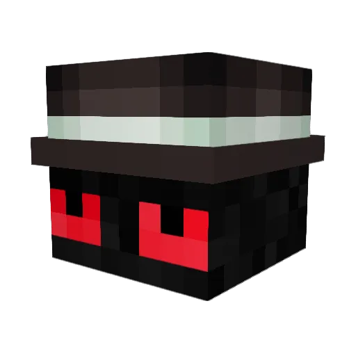 zRageZz Minecraft avatar head, 3D render