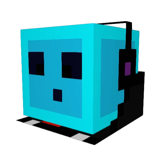 zRamirez Minecraft avatar head, 3D render