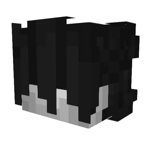 zRaptix Minecraft avatar head, 3D render