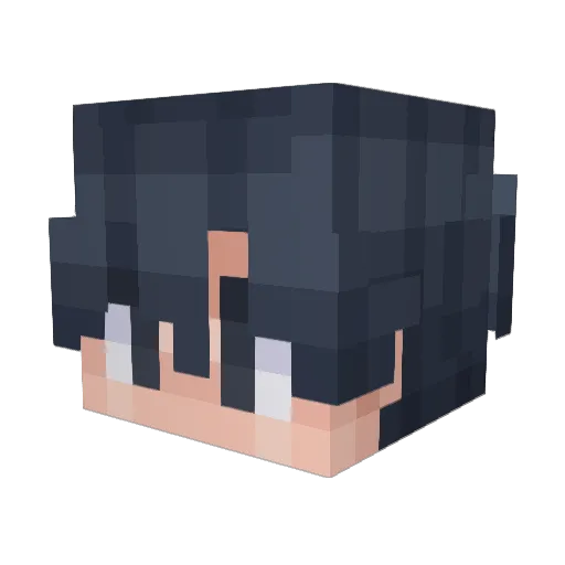 zReggiee Minecraft avatar head, 3D render