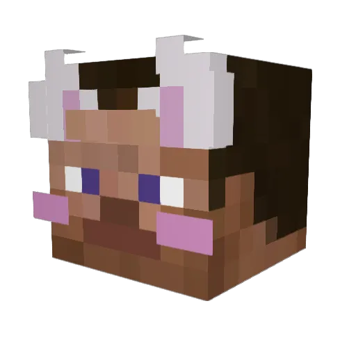 zRemixess Minecraft avatar head, 3D render