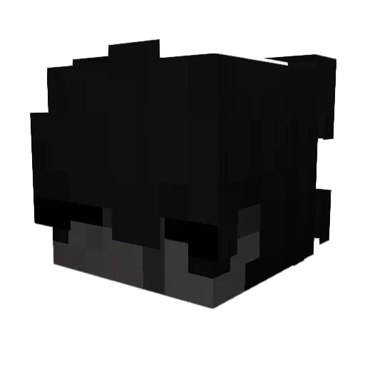 zReqpz Minecraft avatar head, 3D render