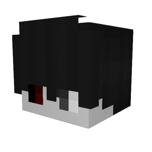 zRevenqe Minecraft avatar head, 3D render