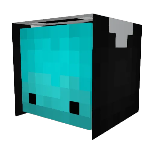 zRexer Minecraft avatar head, 3D render