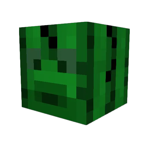 zRez247 Minecraft avatar head, 3D render