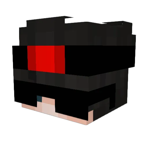 zRynxx_ Minecraft avatar head, 3D render