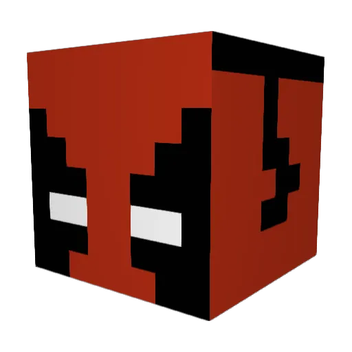 zSNW Minecraft avatar head, 3D render