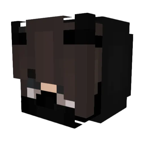 zScreedle Minecraft avatar head, 3D render