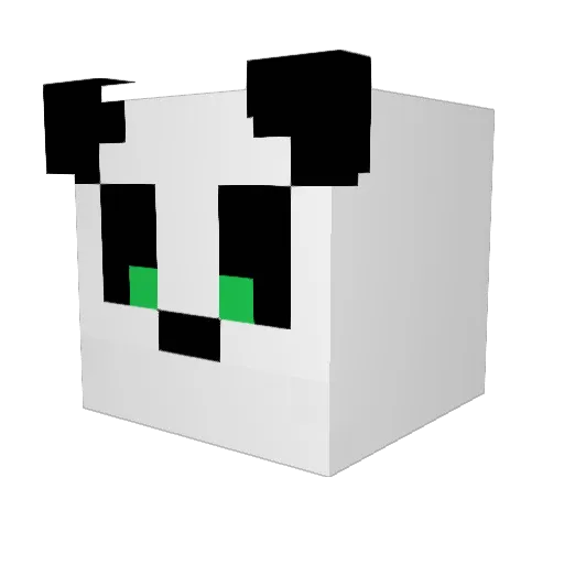 zSemhi Minecraft avatar head, 3D render