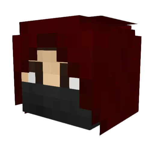 zSeven7_ Minecraft avatar head, 3D render