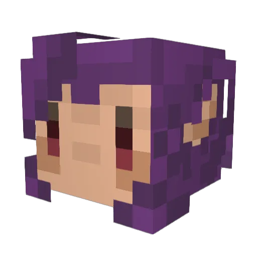 zShepherd Minecraft avatar head, 3D render
