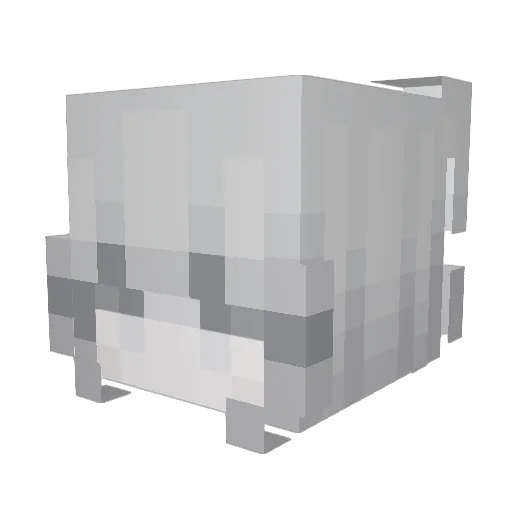 zSiena Minecraft avatar head, 3D render