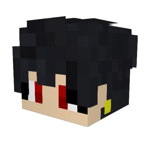 zSkijo Minecraft avatar head, 3D render