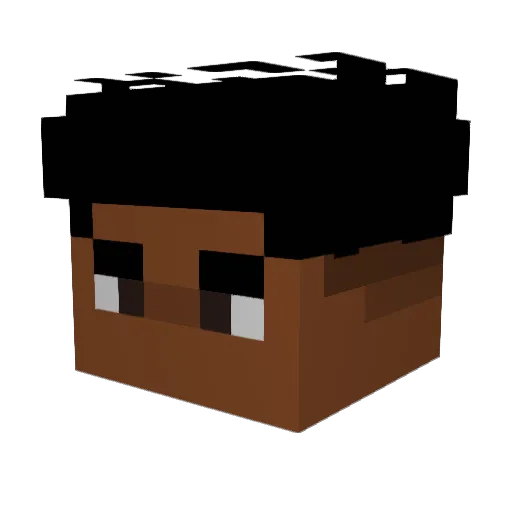 zSkraby Minecraft avatar head, 3D render