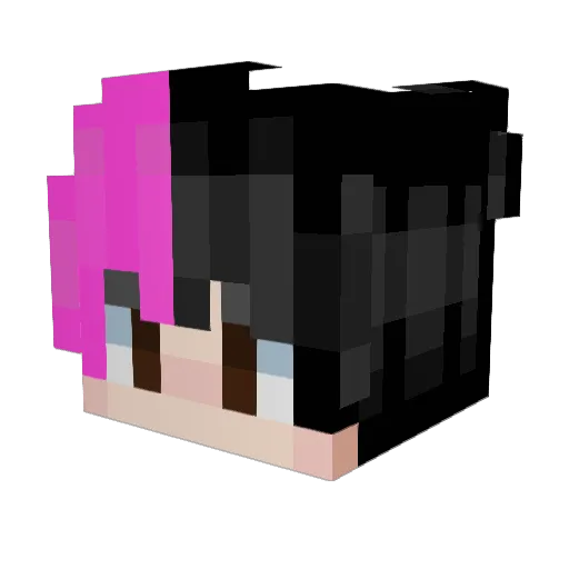 zSlooper Minecraft avatar head, 3D render