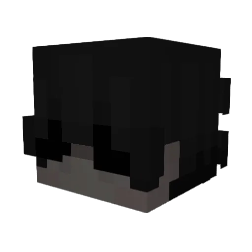 zSlowed_ Minecraft avatar head, 3D render