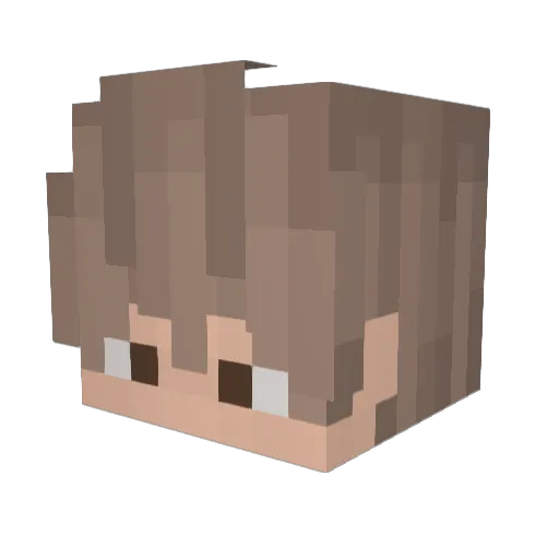 zSmoxx Minecraft avatar head, 3D render