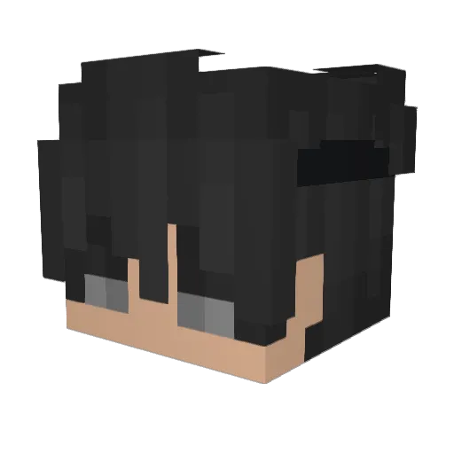 zSrMaty Minecraft avatar head, 3D render