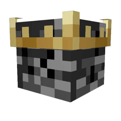 zStone_ Minecraft avatar head, 3D render