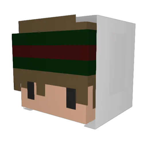 zSucuk_ Minecraft avatar head, 3D render