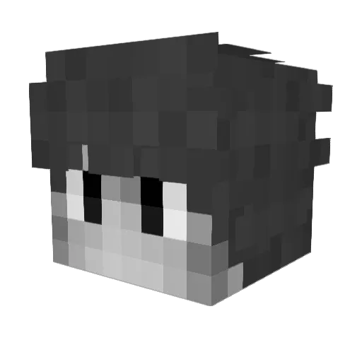 zSwiNer Minecraft avatar head, 3D render